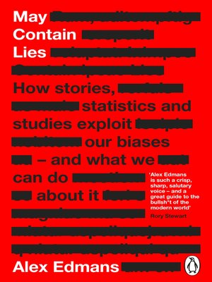 cover image of May Contain Lies